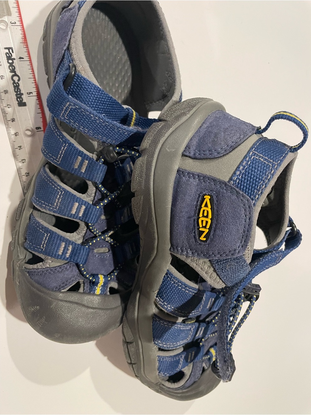 KEEN Navy and Gray Closed-Toe Sandals